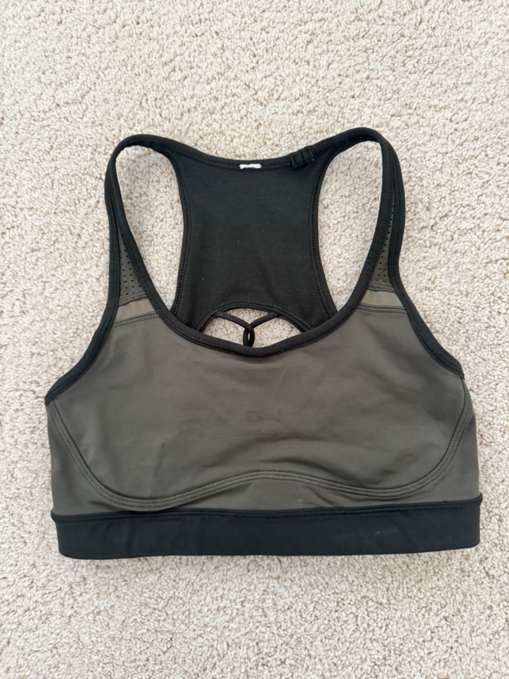 Lululemon Women’s Racerback Sports Bra - Olive